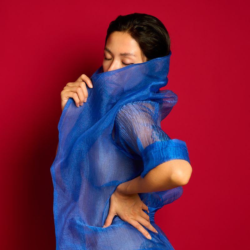 Alexa Cuba in Blue Red by Kenneth Svendlund