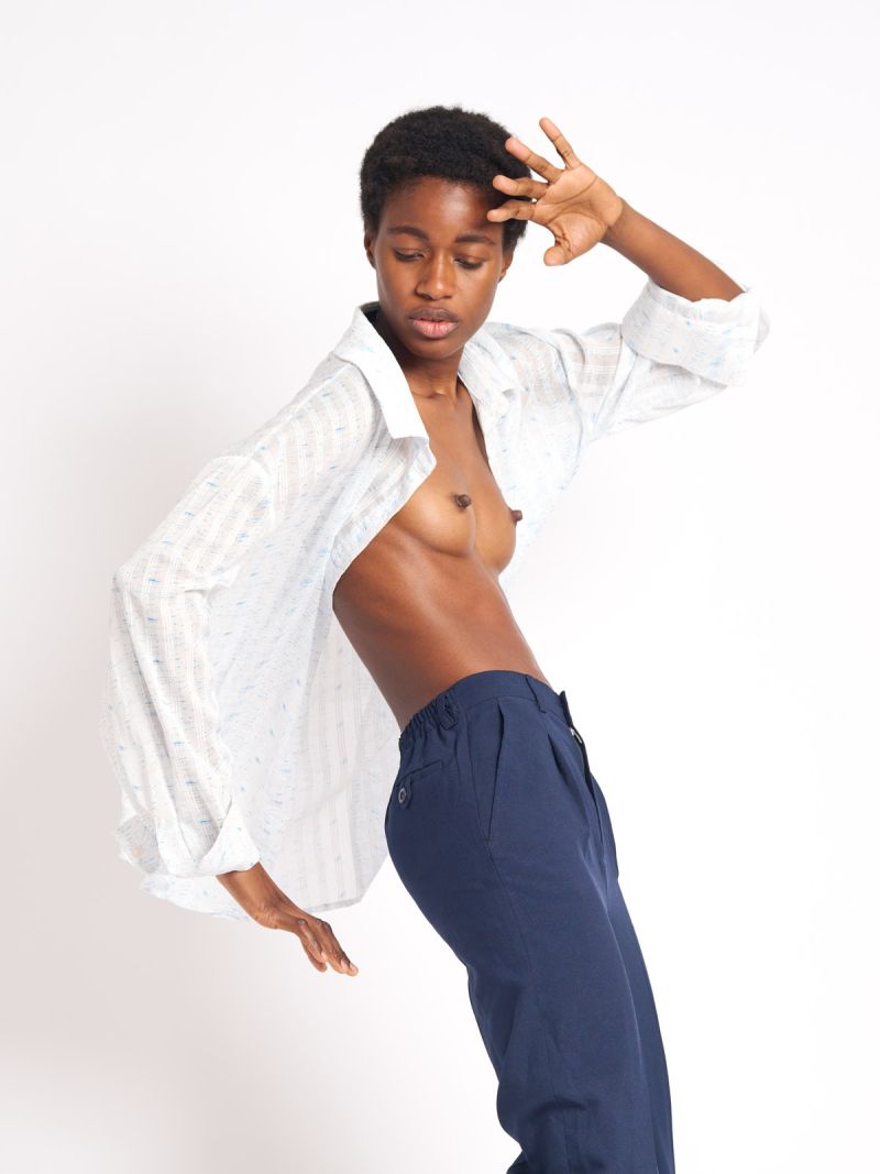 Fatima in Shirt Flow by Kenneth Svendlund