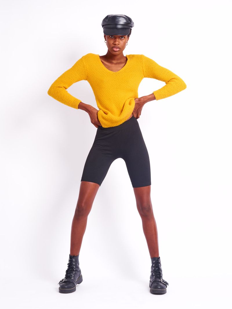 Fatima in Rocking Yellow by Kenneth Svendlund