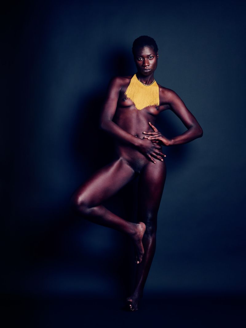 Gigi Mendes in Necklace by Kenneth Svendlund