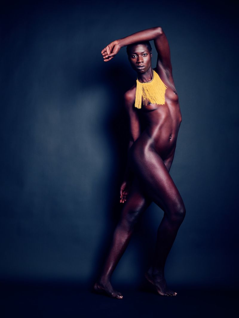 Gigi Mendes in Necklace by Kenneth Svendlund