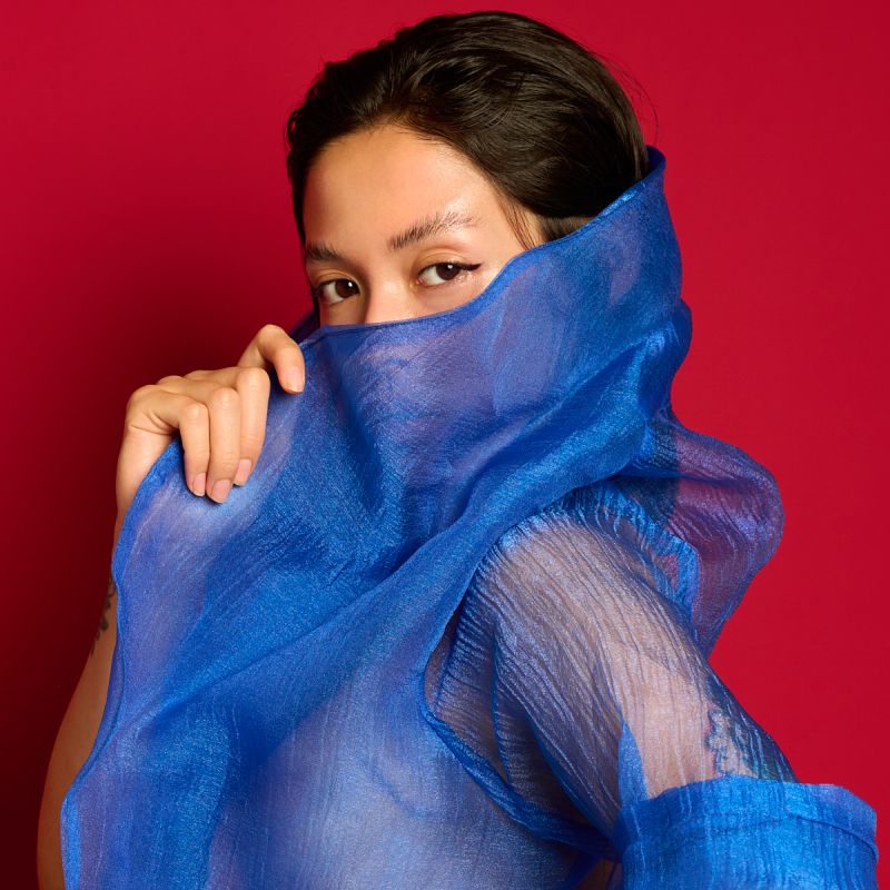 Alexa Cuba in Blue Red by Kenneth Svendlund