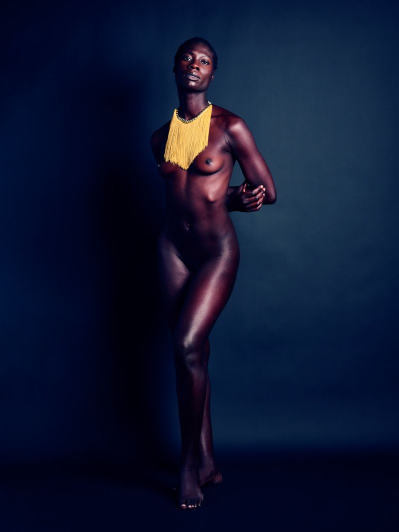 Gigi Mendes in Necklace by Kenneth Svendlund