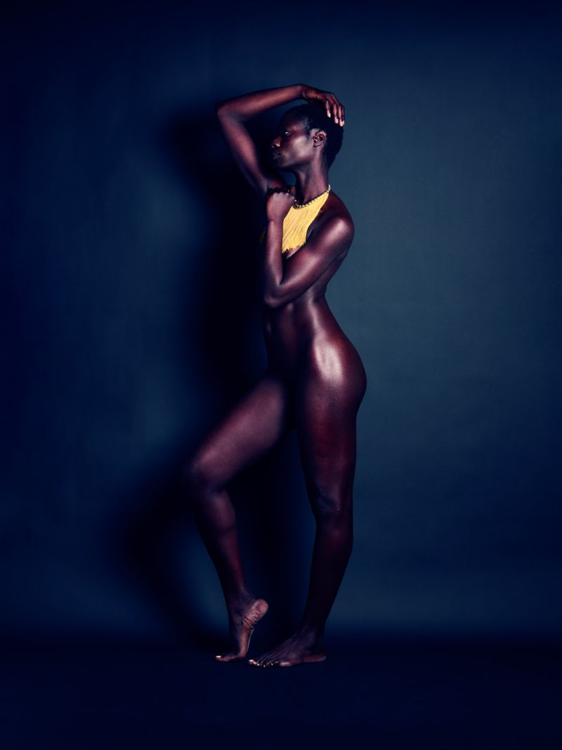 Gigi Mendes in Necklace by Kenneth Svendlund