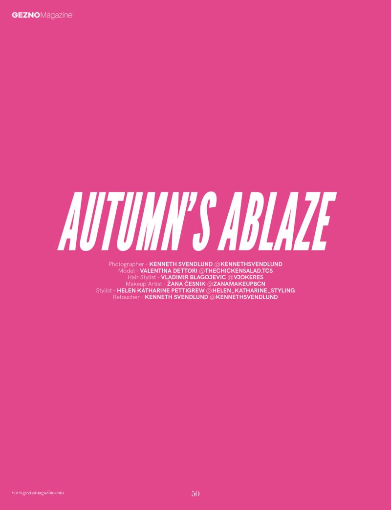 Editorial for Gezno Magazine