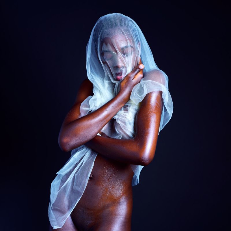 Lucia Bindang in Color Wrap by Kenneth Svendlund