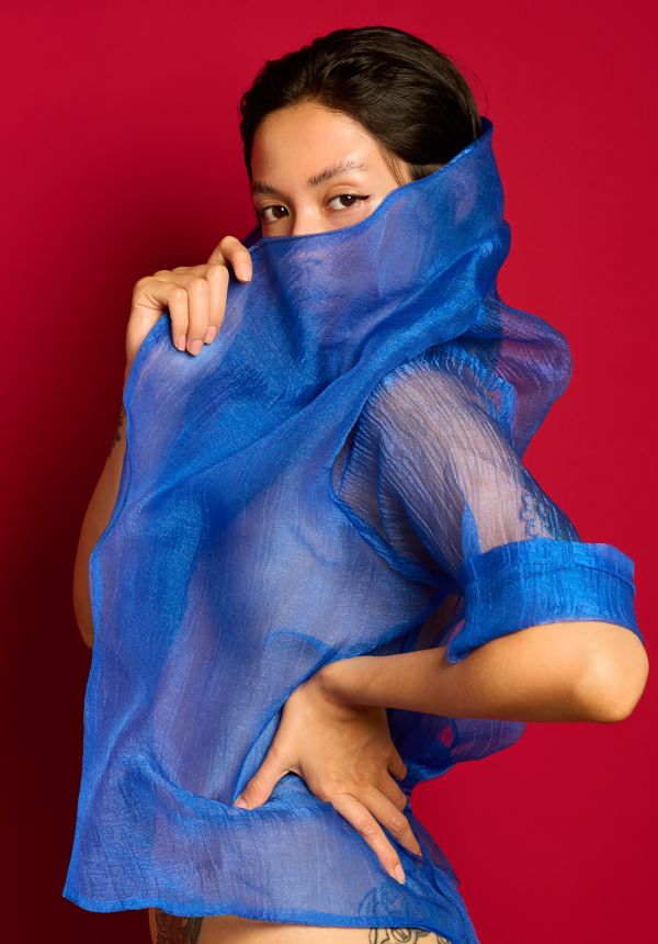 Alexa Cuba in Blue Red by Kenneth Svendlund