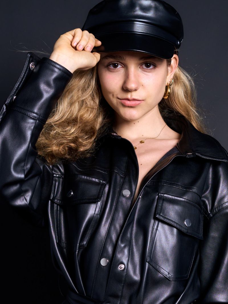 Ester in Leather by Kenneth Svendlund