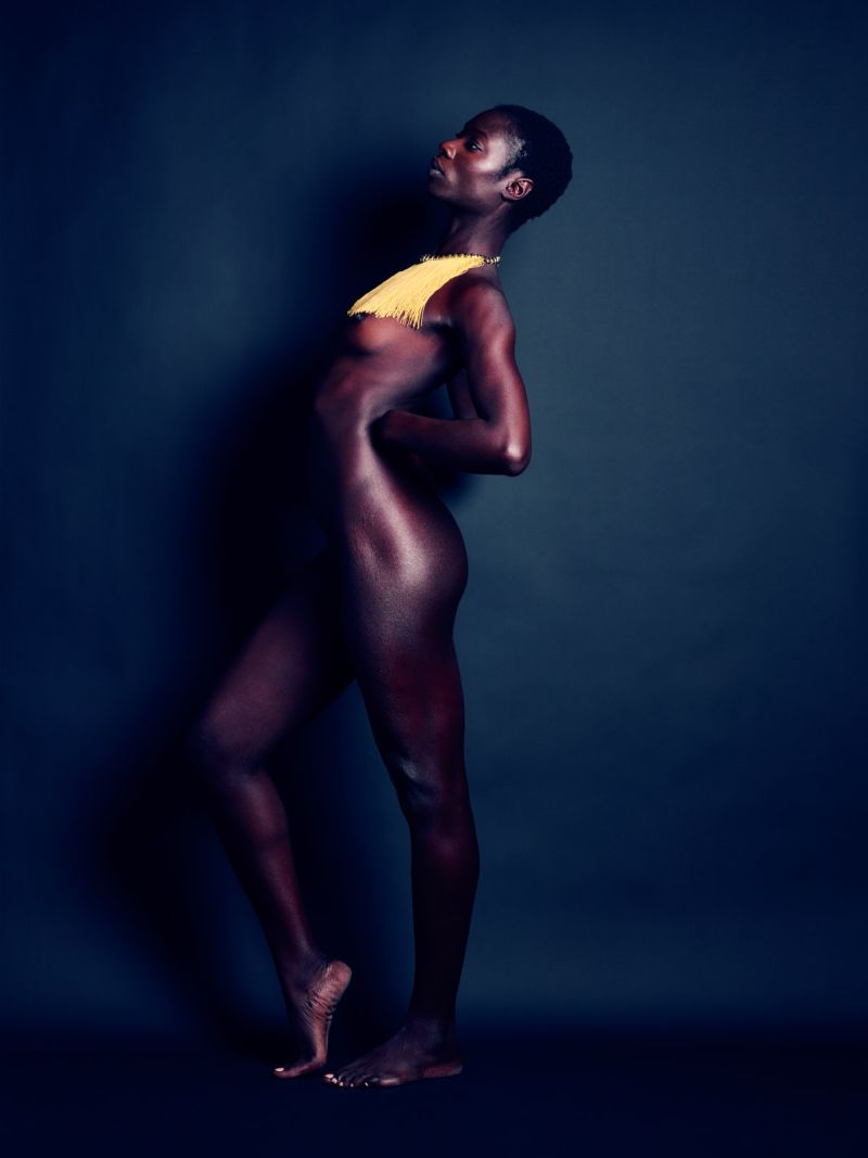 Gigi Mendes in Necklace by Kenneth Svendlund