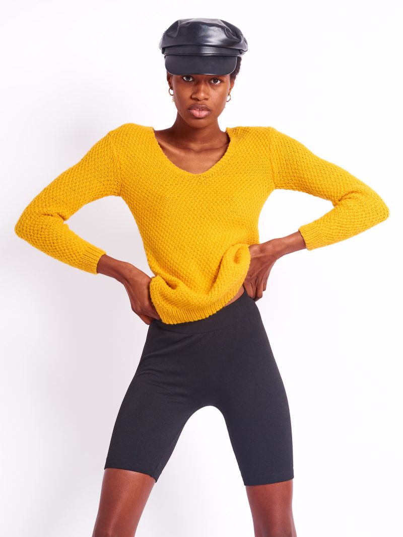 Fatima in Rocking Yellow by Kenneth Svendlund