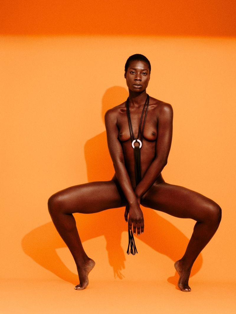 Gigi Mendes in Body Jewelry by Kenneth Svendlund