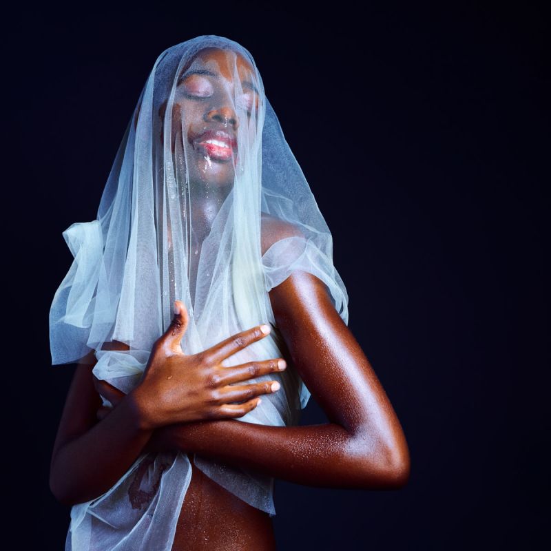 Lucia Bindang in Color Wrap by Kenneth Svendlund