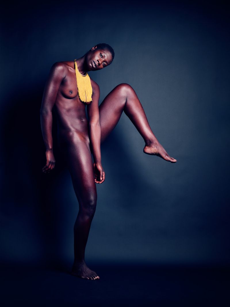 Gigi Mendes in Necklace by Kenneth Svendlund