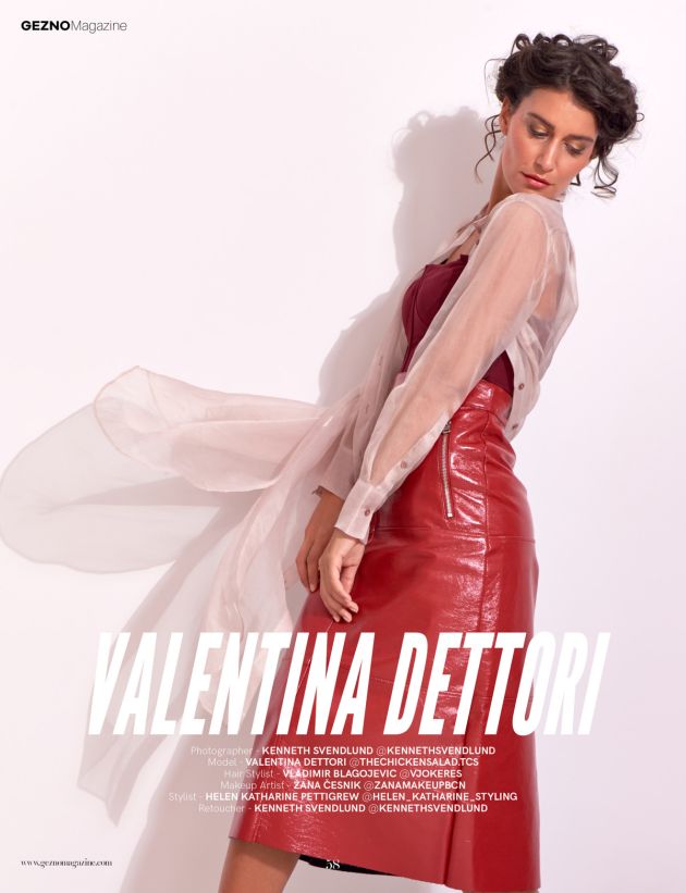 Autumn's Ablaze editorial for Gezno Magazine