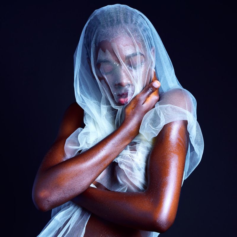 Lucia Bindang in Color Wrap by Kenneth Svendlund