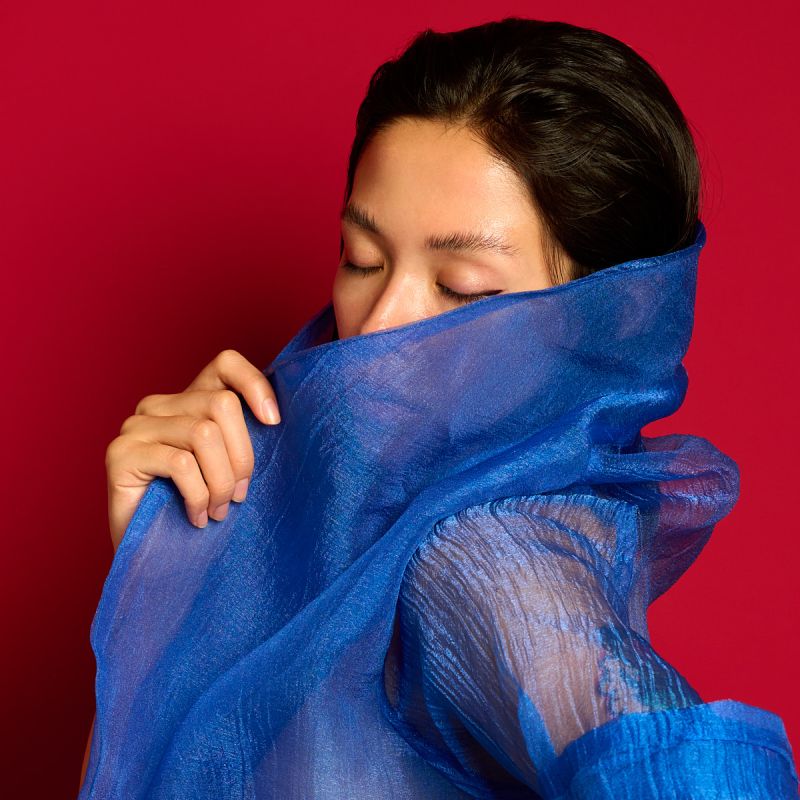 Alexa Cuba in Blue Red by Kenneth Svendlund