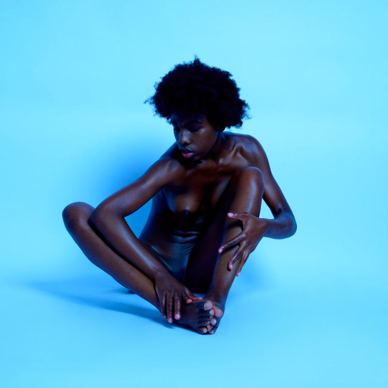 Lucia Bindang in Blue by Kenneth Svendlund