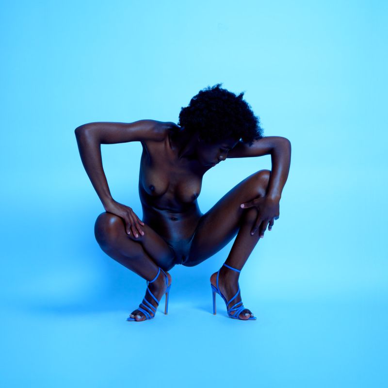 Lucia Bindang in Blue by Kenneth Svendlund