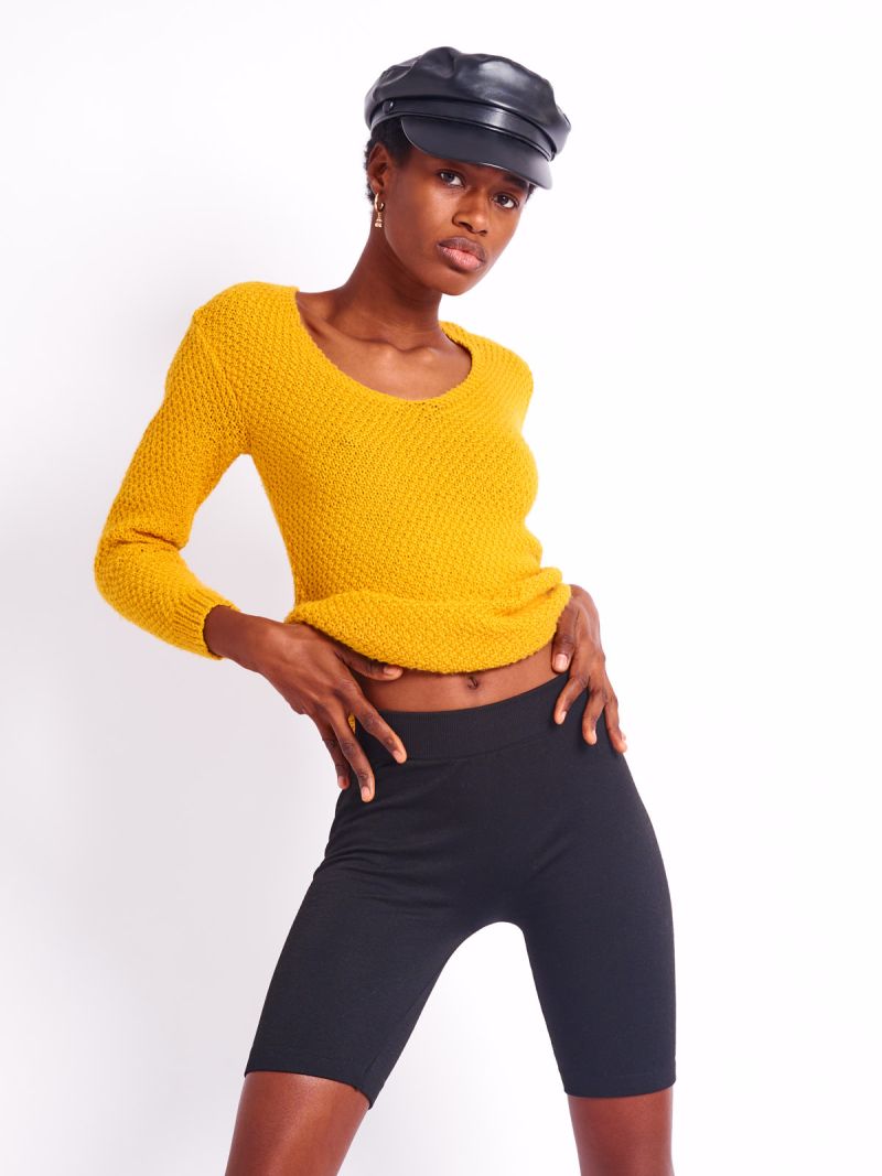 Fatima in Rocking Yellow by Kenneth Svendlund