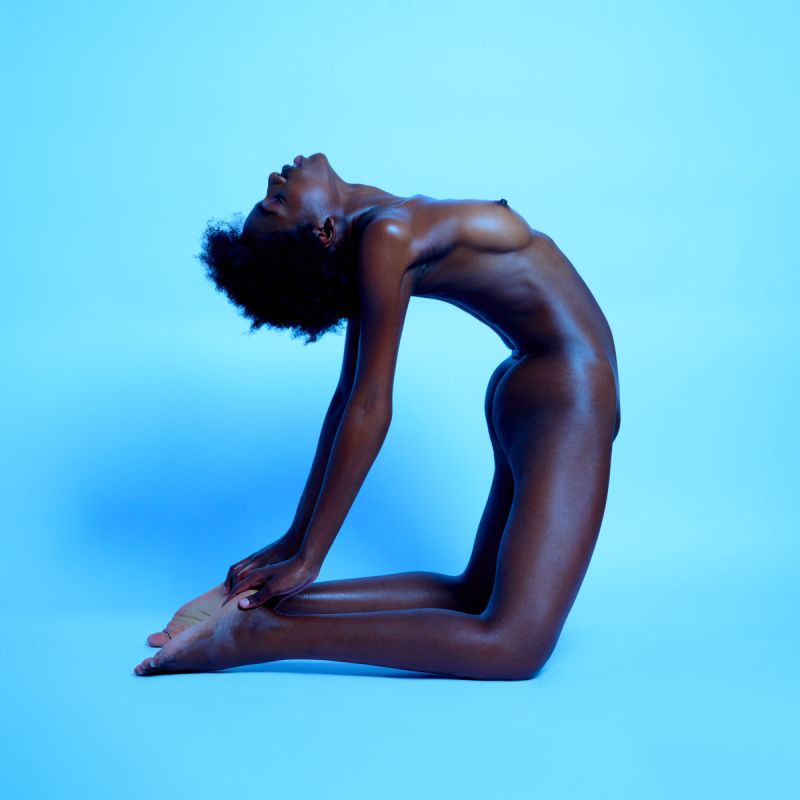 Lucia Bindang in Blue by Kenneth Svendlund